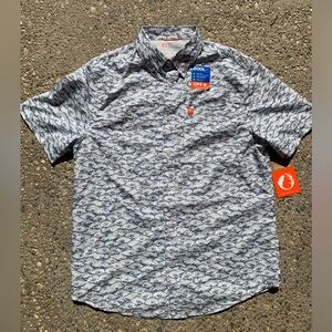 The American Outdoorsman Fish Button Up